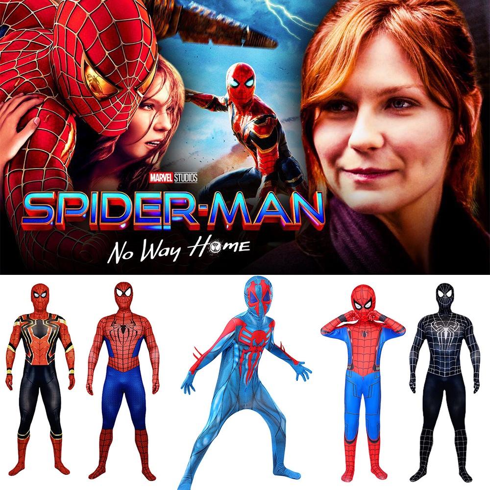 Spider-man No Way Home Amazing Iron Black Cosplay Kostüm Anzug Für Alle Altersgruppen