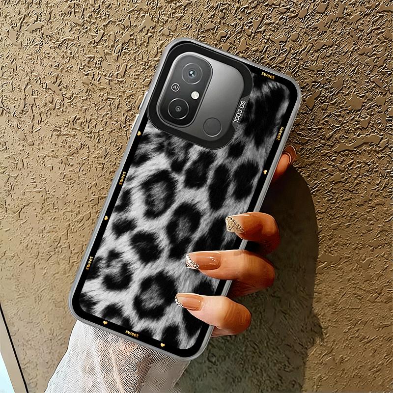 Fashion Sweet Leopard Print Shockproof Phone Case for Xiaomi Poco X7 X6 X5 X3 Pro F7 Ultra M8 Redmi 15C 15 14C 13C 12C 10C 13 12