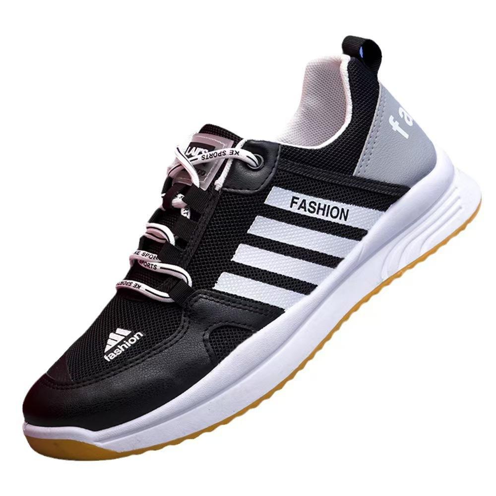 Men's Shoes New Breathable Sports Shoes Casual Travel Versatile Trendy Lightweight Soft Sole College Students' Shoes