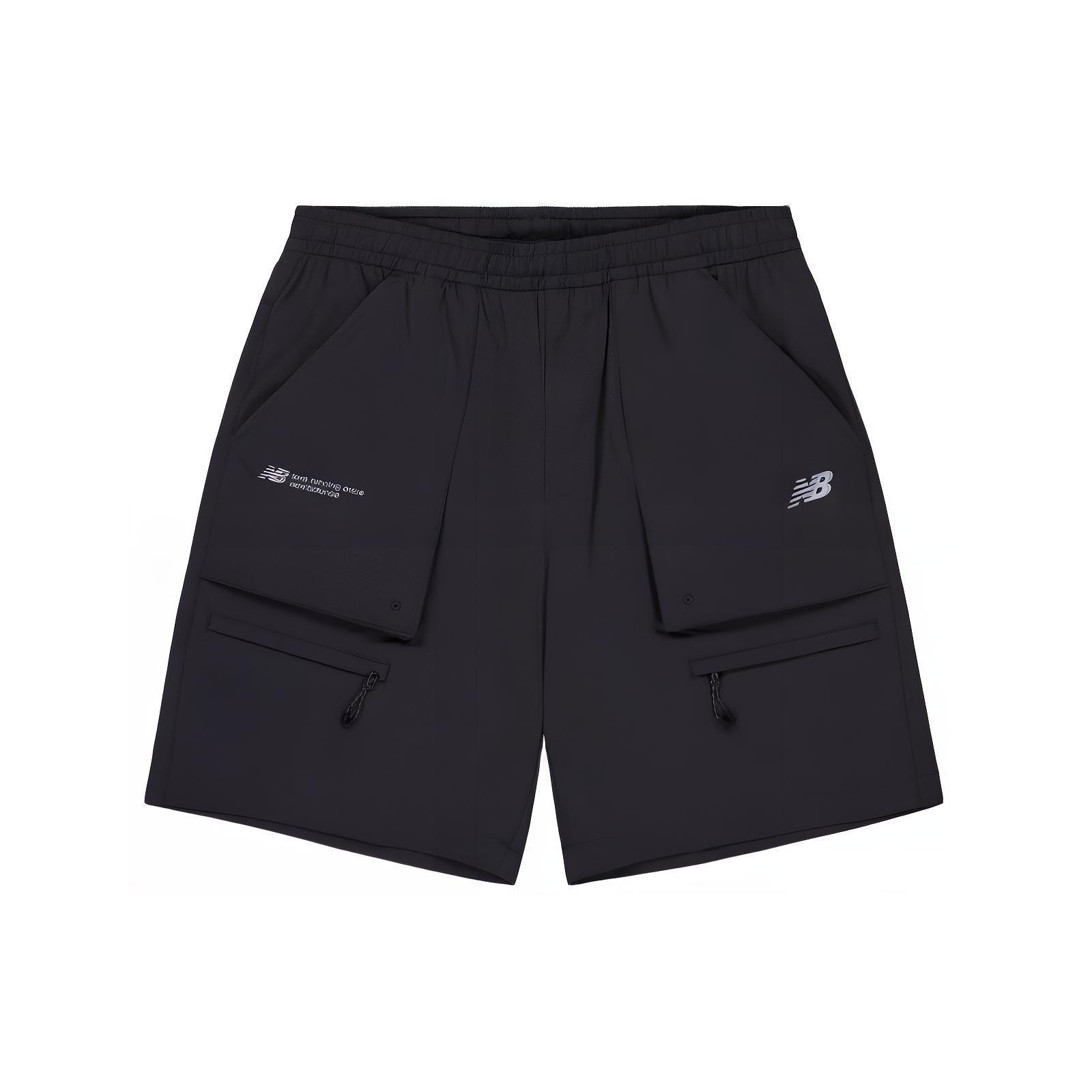 New Balance Woven Cargo Short Asia Sizing Black Men s NVE24141-BK M