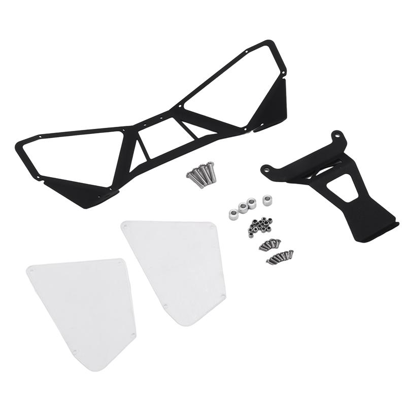 Motorycle Headlight Cover Guard Protector For KOVE 800X Pro Rally Super Adventure Headlamp Protection BlackTransparent