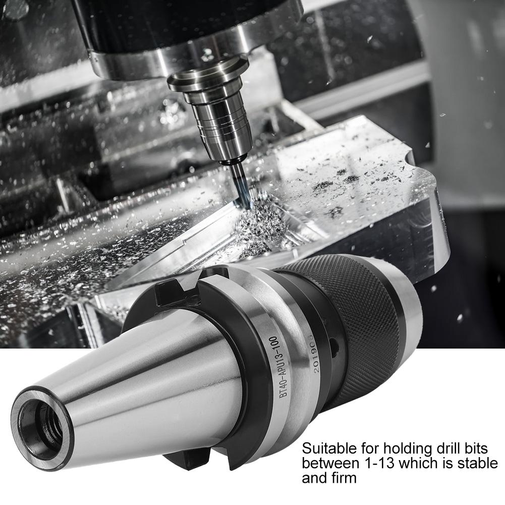 Mandrină de burghiu cu suport integrat din oțel rapid pentru freza CNC BT40APU13100