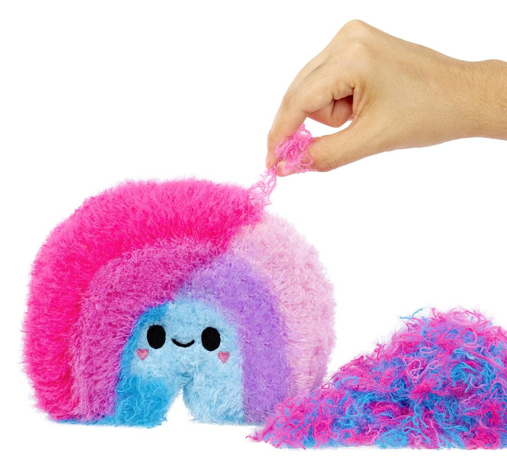 MGA Entertainment Fluffie Stuffiez Series 1 Small Plush Toy Rainbow -