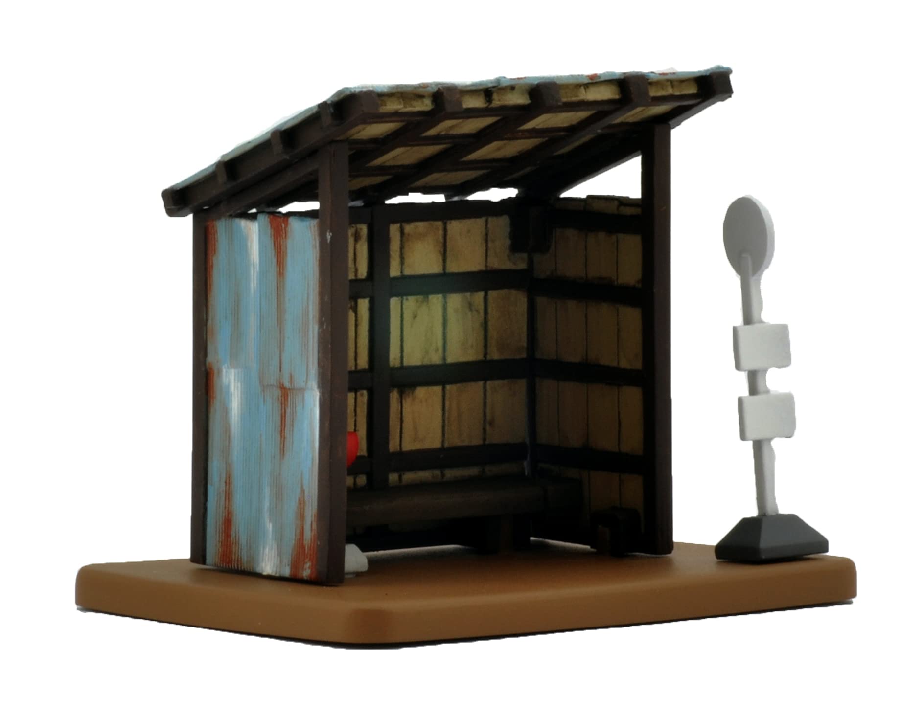 

Tomytec Building Collection 80 Diorama Accessories 80 Waiting Room B ~Bus Stop - Nekoya Line~ Diorama Supplies 318194