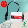 300W Solar Power Inverter DC 12V To AC 220V Portable Fast Charging Car Power Inverter Charger Converter Adapter Multifunctional