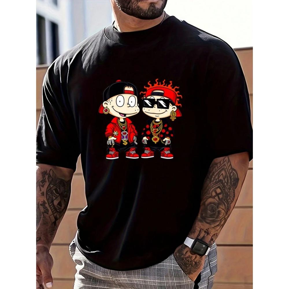 2025 3D Poker Printing Men's Fitness T-shirt Urban Fashion Men's Short-sleeved Top Summer Daily Casual Men's Short-sleeved Top