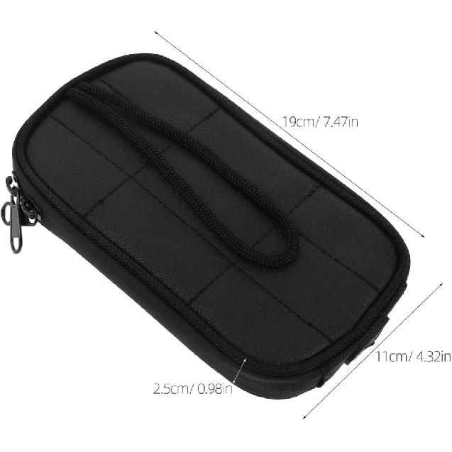 Motorcycle Tank Bag Waterproof Magnetic Gas Tank Storage Pouch with Touchscreen Phone Holder for Motorbikes Scooters and Electric Bikes