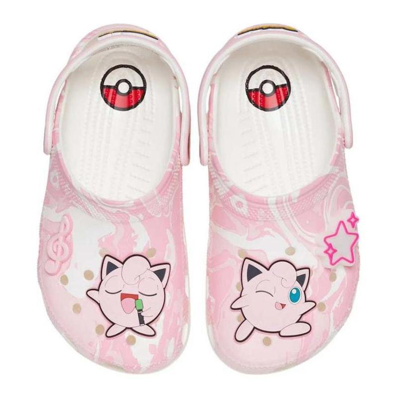 Crocs Classic, simple and versatile round toe slippers hole shoes for men and women in pink