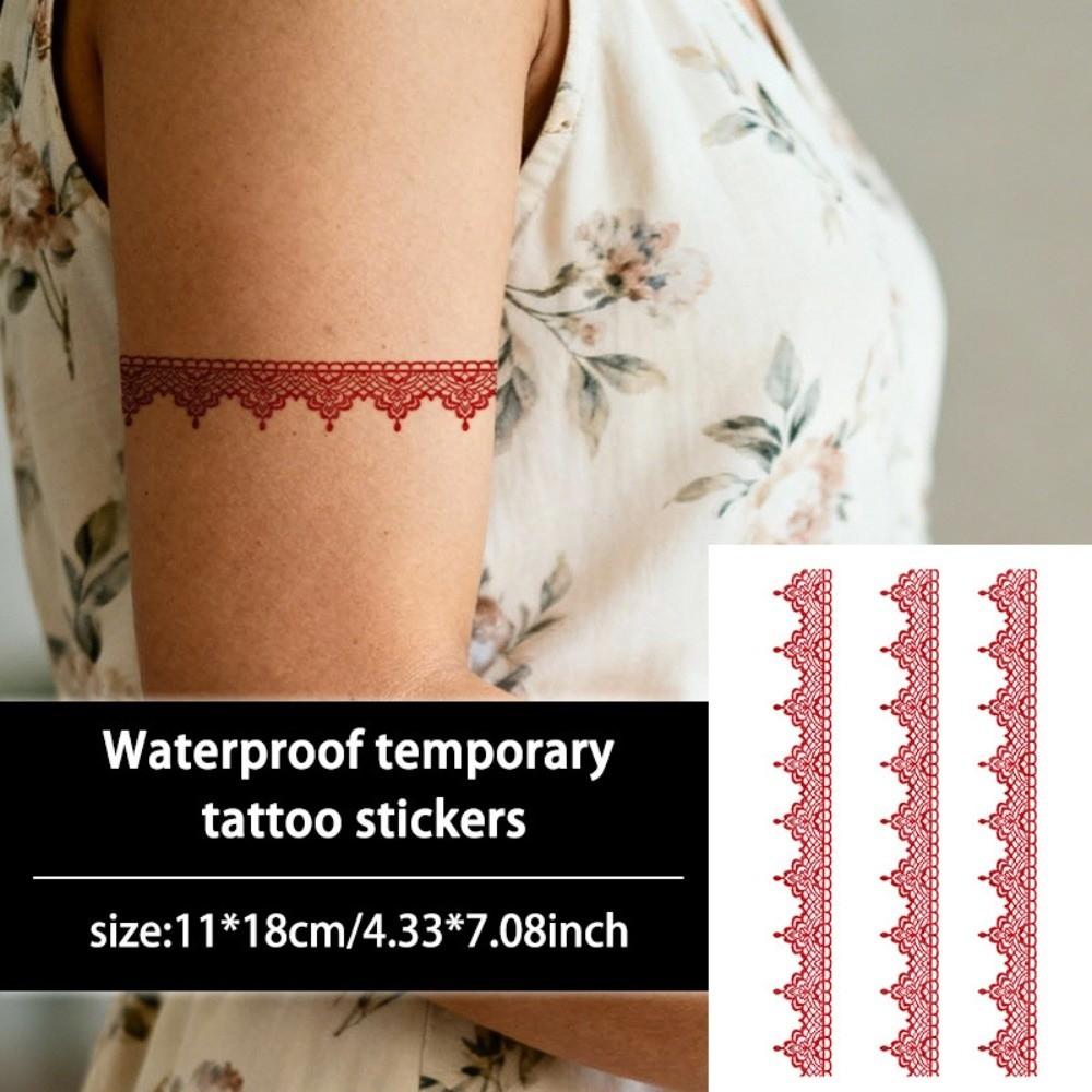 Indie Mehndi Květina Henna Dočasné Tetování Falešná Body Art Nálepka Ženy/Dáma/Dívka