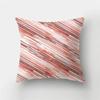 Nordic fashion geometric plant orange red pillowcase 45X45cm living room sofa cushion cover bedroom home decoration