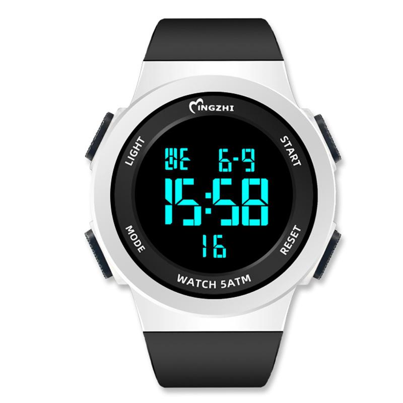 Top Brand New Sports Luminous Electronic Watch Chronograph Swimming Multifunctional Student Electronic Watch for Men