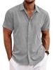 2024 Men's Summer 3D Printed Lapel Shirt