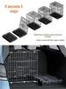 Luxury Villa Dog House with Toilet for Small To Medium Dogs and Cats