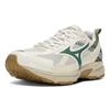 Mizuno Speed Comfortable Retro Fabric Synthetic Leather Durable Breathable Lightweight Low-Top Running Shoes Unisex sneaker Light-Green D1GH223022