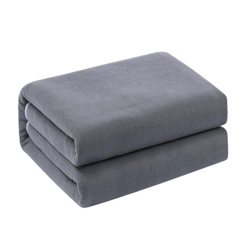 100W Intelligent Timed Dual Control Electric Blanket Thickened Student Dormitory Heating Quilt Household  Temperature Regulating Blanket