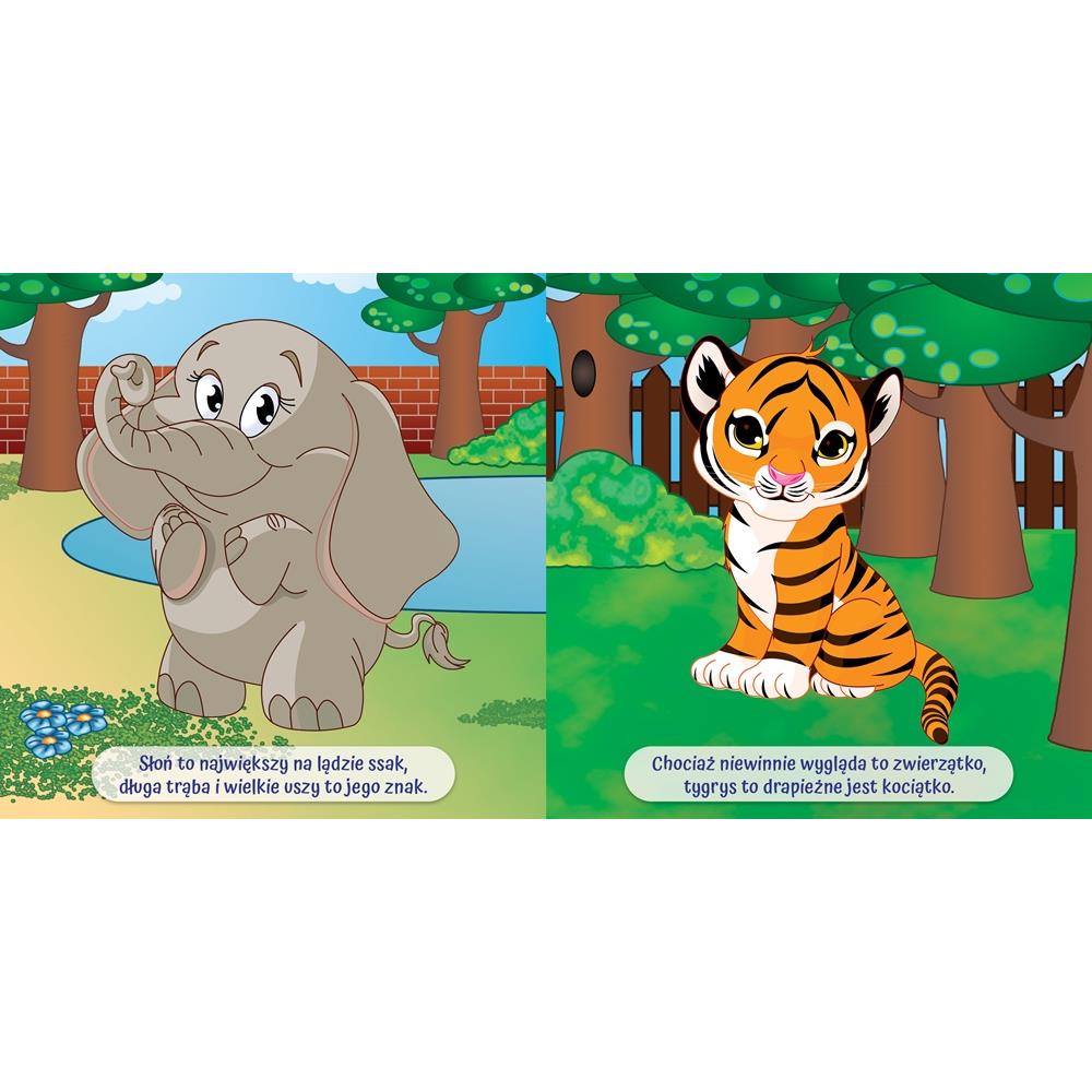 Zoo Nursery Rhymes Poems For Kids 10 Pages Educational Book Learning Zoo
