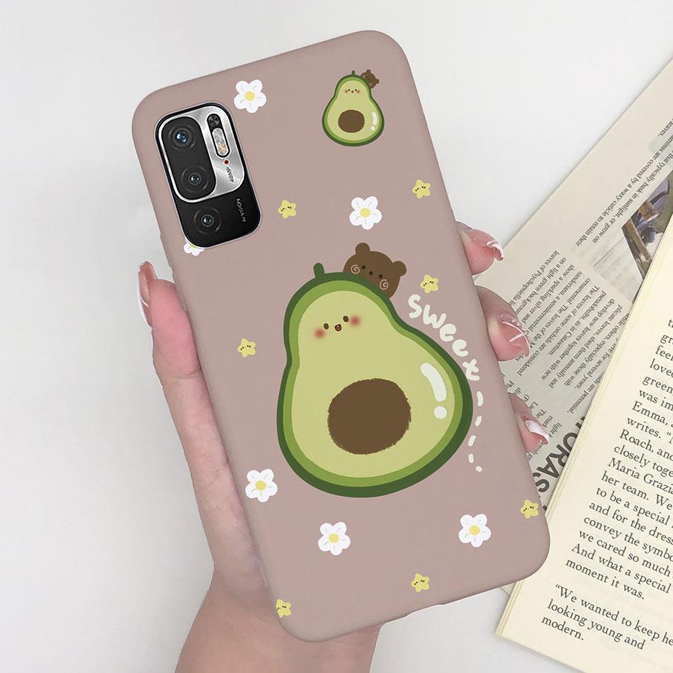 For Xiaomi Redmi Note 10 10T 11 SE 5G Case Pilot Cartoon Pattern Soft Silicone Back Cover For Xiaomi Poco M3 Pro 5G New Bumper
