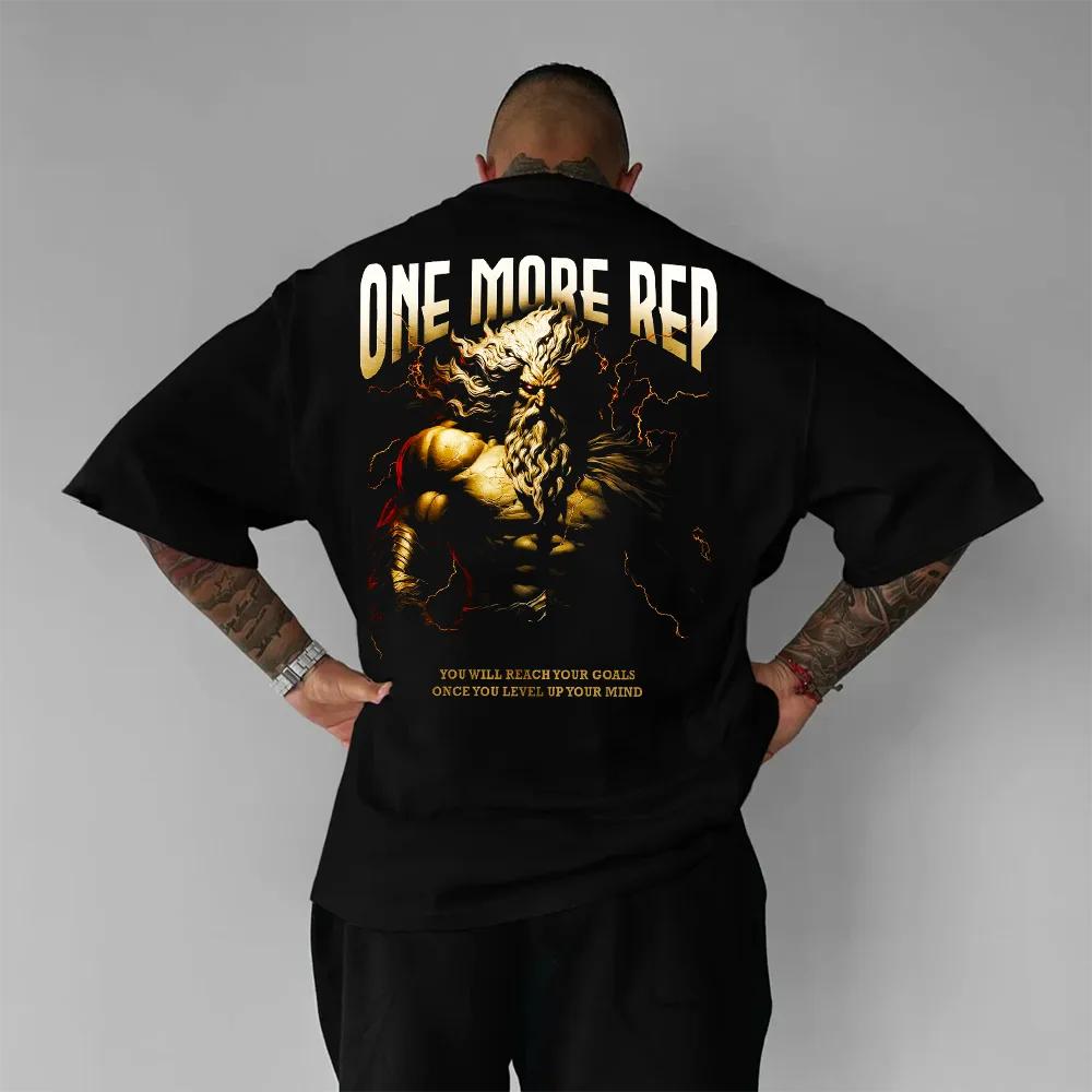 

Black Cotton TShirt Muscle Man Graphic Style Vintage Athletic Fit For Men - Men s Summer Cotton Graphic Tee 5XL різнокольоровий