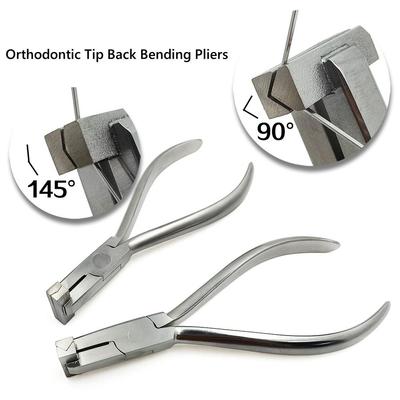 Dental Orthodontic Wire Forming Plier Dentist Tip Back Bending Forceps 90° Stop or 145° Stop Forming Pliers Stainless Steel