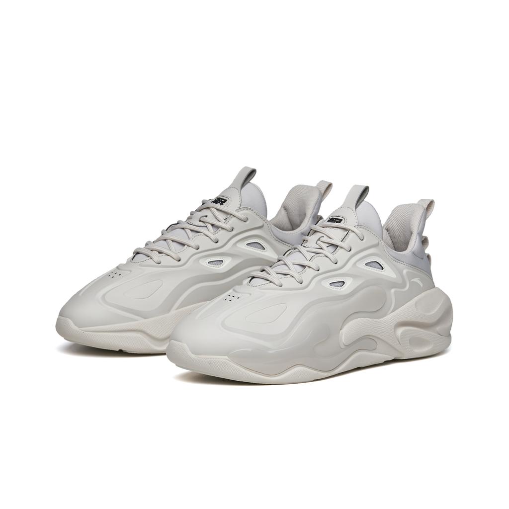 Anta Chao Worship 2.0 Abriebfest Atmungsaktiv Niedrig geschnittene Sport-Freizeitschuhe Herren Farbe 1 Grau 112218840-1