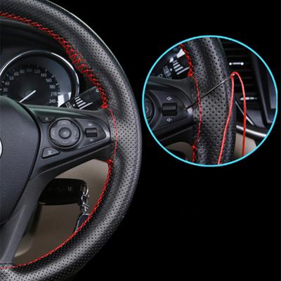2019 capa de volante do carro couro artificial estilo do carro para assento ibiza leon toledo arosa alhambra exeo supercopa mii