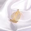 Blucome New Design Sailboat Shape Brooches for Women Men Suit Hijab Pins Daily Fashion