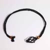 6x Necklace Cord Black Adjustable For Gemstones