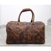 Leather Duffel Bag for Travel Buffalo Leather Weekender Outdoor Duffle Bag Carry On Holdall Groomsmen Best Man Wedding Gifts