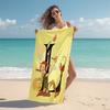 1Pc Girl Hair Upside Down Beach Towel Microfiber Beach Towel Thin Absorbent For Beach Swimming Yoga Bath Sports 0917275