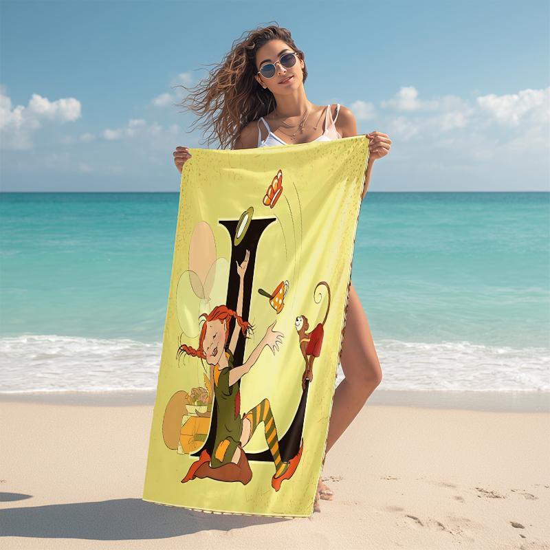 1Pc Girl Hair Upside Down Beach Towel Microfiber Beach Towel Thin Absorbent For Beach Swimming Yoga Bath Sports 0917275