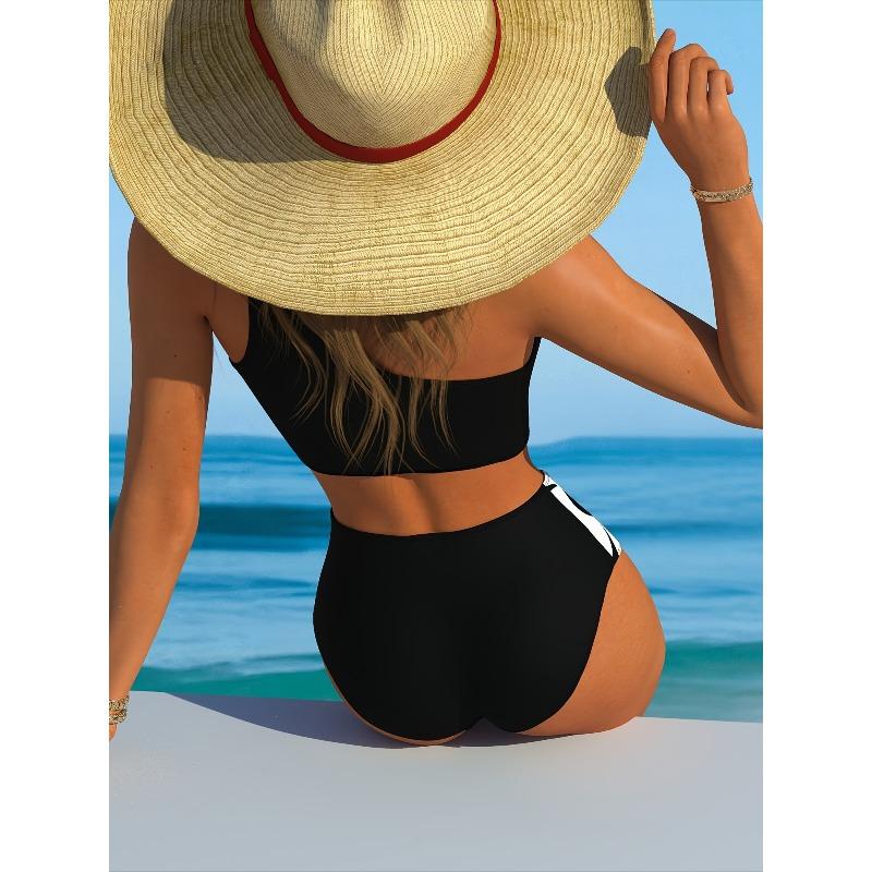 Ladies' Fashion Bikini Set | High Stretch, Floral Pattern