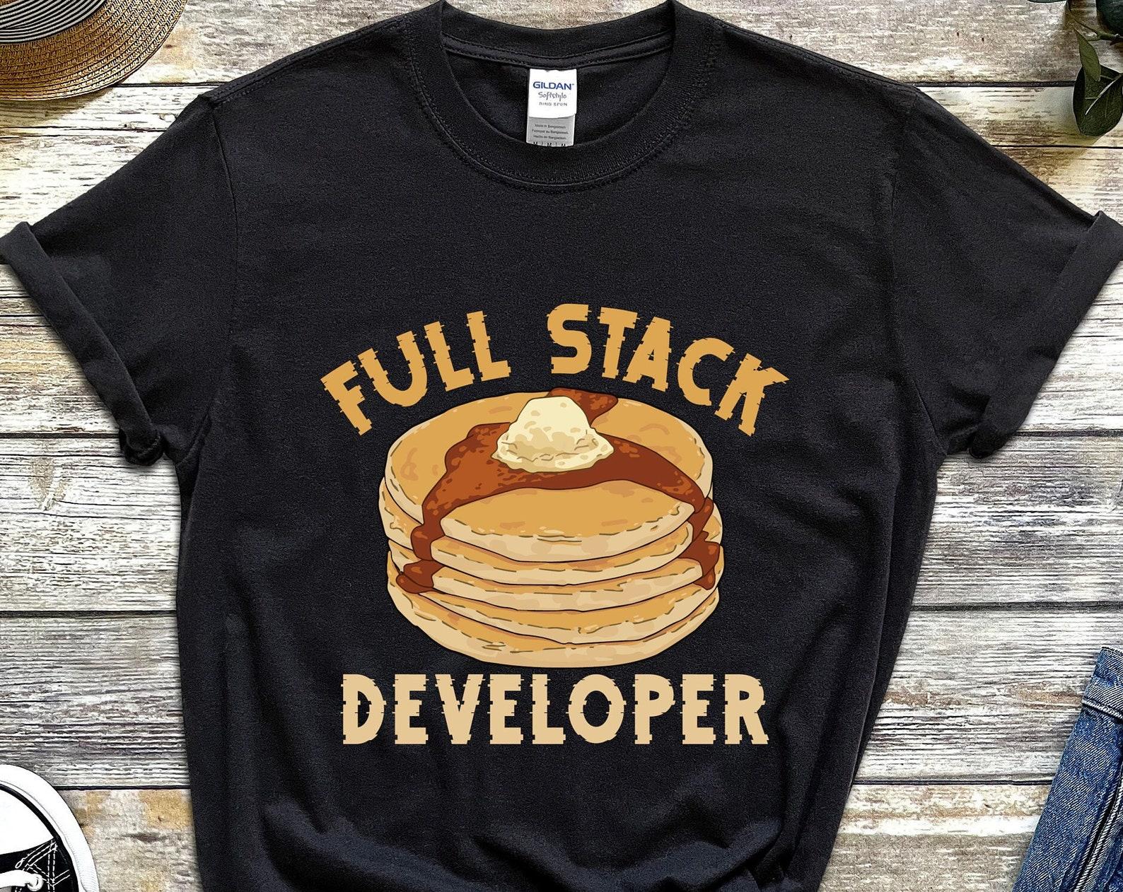Full Stack Developer Shirt, Software Developer Gift, Computer Coder T-Shirt, Gift For Coder, Java Coder Gift, Computer Programmer T-Shirts XL