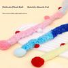 Cat Toy Feather Cat Teaser Wand Cat Interactive Toys Funny Caterpillar Colorful Rod Christmas Hairball Teaser Wand Pet Supplies