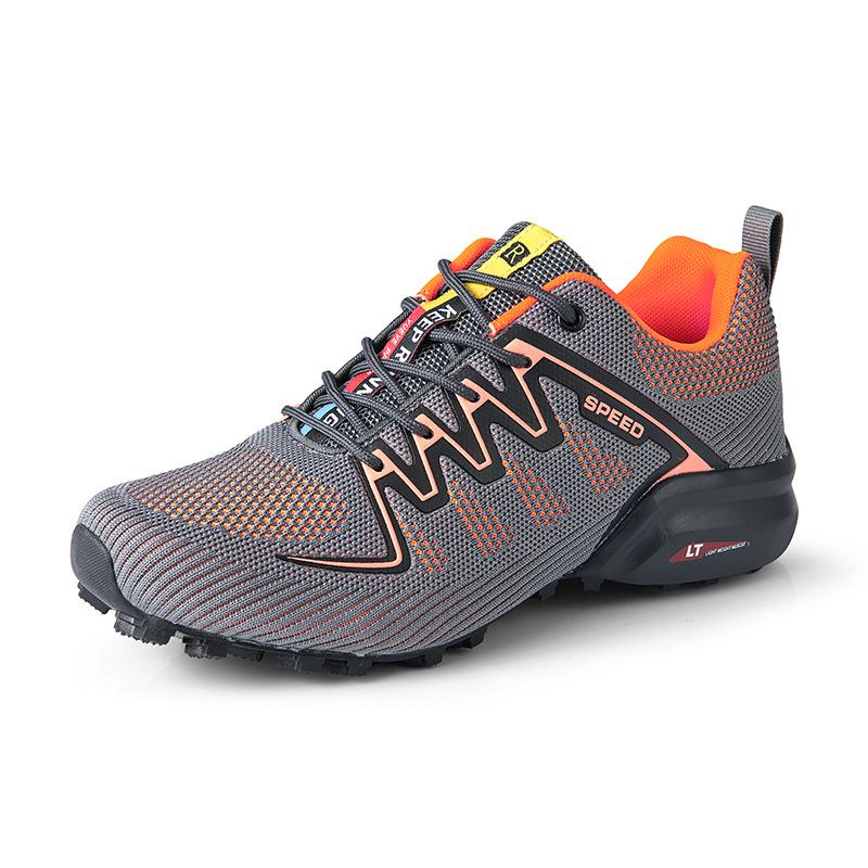 Scarpe Basse da Uomo Traspiranti in Rete per Escursionismo e Ciclismo Taglie Forti