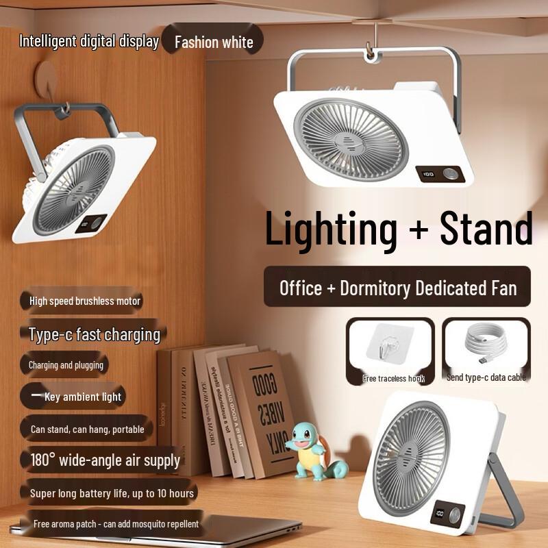 Junsishi DH Desktop & Wall-Mounted USB Mini Fan
