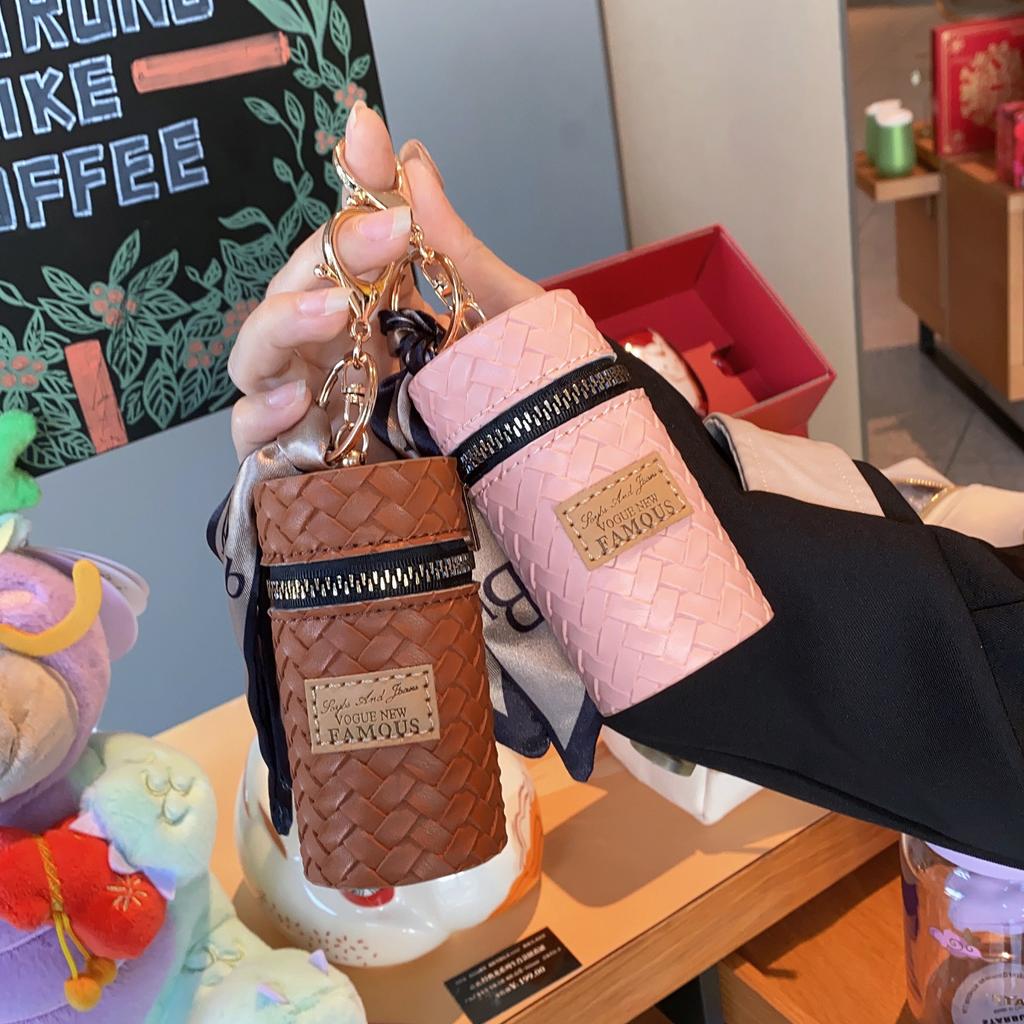 Versatile explosion high luxury change bag trendy bucket mouth red envelope simple pendant women's small wallet small bag