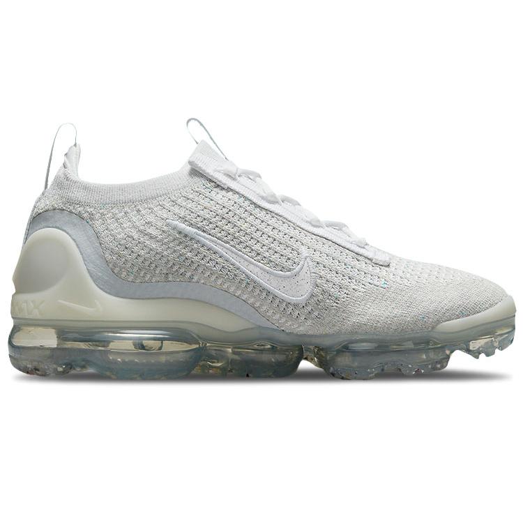 New Nike Air VaporMax 2021 Fk White Pure Platinum Women's DC4112-100