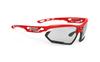 RUDY PROJECT Fotonyk Sports Fire Red Frame Impact X 2 Photochromic Black Lens Sunglasses, / SP457345-0000