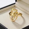 Fashion Anatomical Heart Rings for Women Men Medical Biology Finger Rings Stainless Steel Jewelry Gifts for Doctor