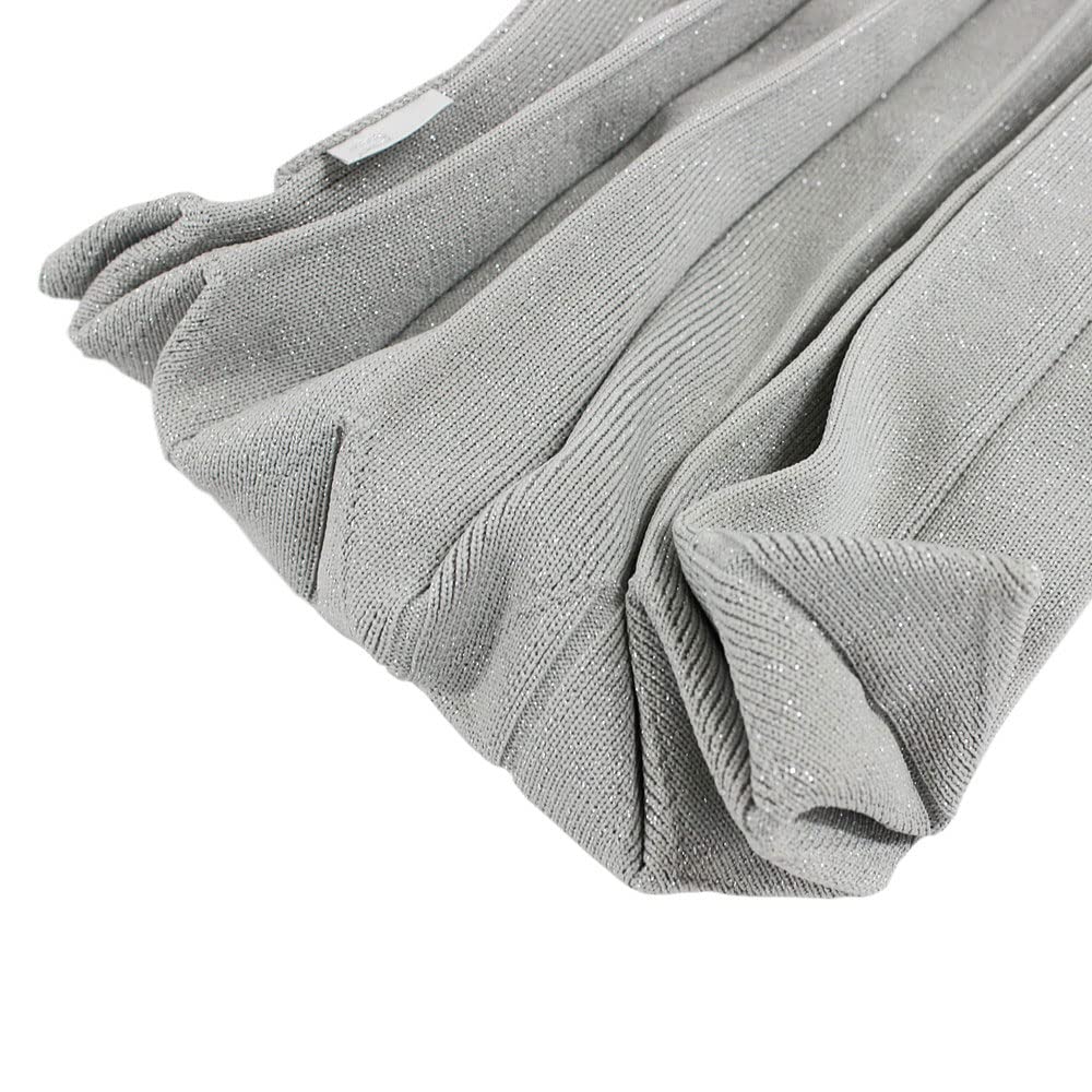Knit Folding Pleated A4 Size Tote Bag EU A4 Souffle X [Rootote] (Beige Pink)