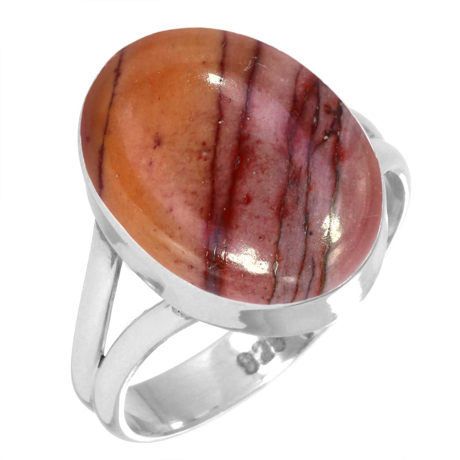 

Кольцо из стерлингового серебра 925 пробы Женское Драгоценный камень Ручная работа Ювелирное изделие Подарок на День матери Мукаит Монтанский агат Моховой агат Спиральный устричный Родонит Глаз Шивы Мода 9