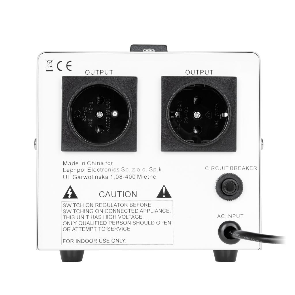 Voltage Regulator Servomotor 230V 500VA Kemot