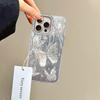Metal Butterfly Printed Color Plants Phone Case For Apple iphone 15 16 14 13 Pro Max 16e 7 16plus Silicone Couple Back TPU Cover