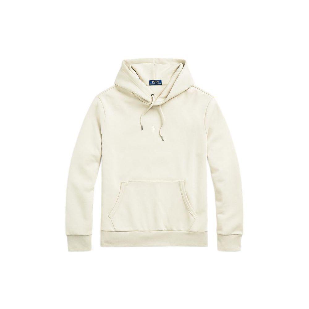 

Polo Ralph Lauren FW22 Однотонное двустороннее вязаное худи Мужские худи Молочно-белый MNPOKNI16822408 M