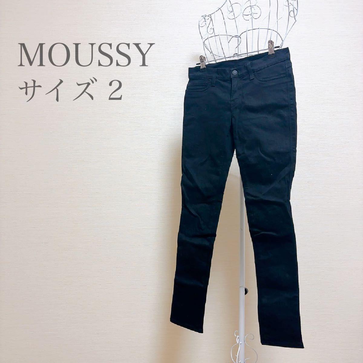 MOUSSY Black Denim Black Skinny Women s Bottoms 2