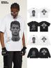 2025 Cristiano Ronaldo Retro Streetwear Vintage Heavyweight T-shirt - Unisex 300g Direct Injection Print