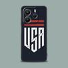 Phone Case for Xiaomi Redmi 15C 14C 12C 13C Redmi Note 15 14 13 12 11 10 Pro Plus 12S Silicone Soft Cover American USA Flag Star