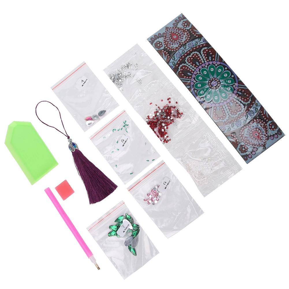 

DIY закладка с кисточкой специальная форма алмазная живопись кожа страницы вышивка ремесло подарок