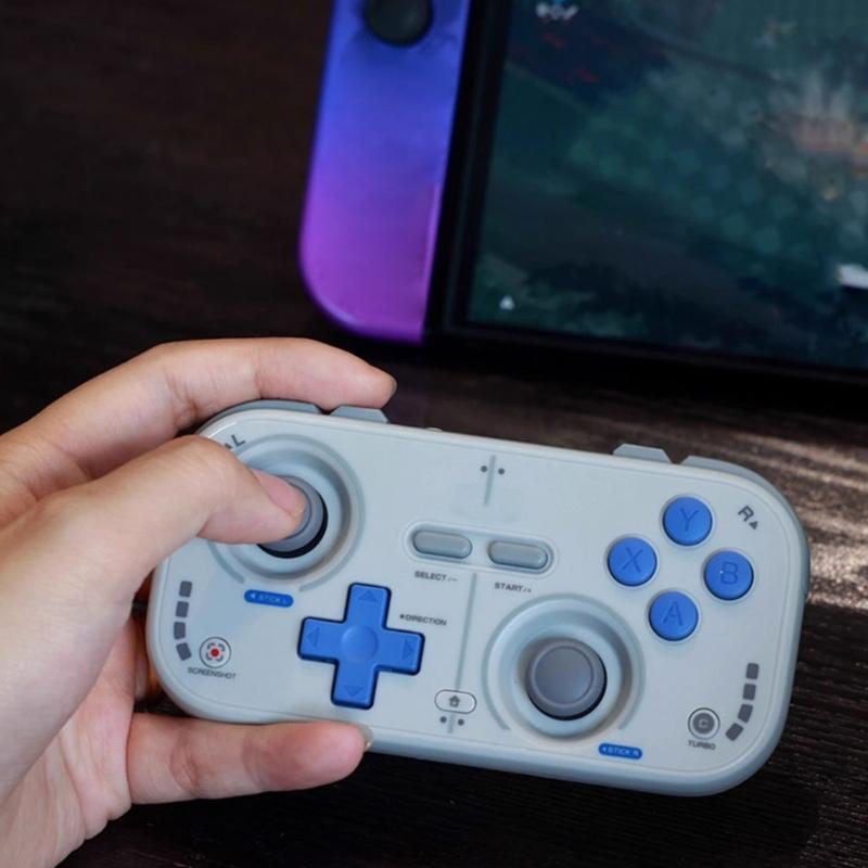 Hall Effect Mini Game Controller Feature Precisions Joysticks Technology for Accurate Control for NS PC Compact Design