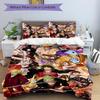 One Piece Thousand Storm Bettwäsche-Set Bettbezug Geschenk für Schlafzimmer, Enthält 1 Bezug und 2 Kissenbezüge, Ohne FüllungB599